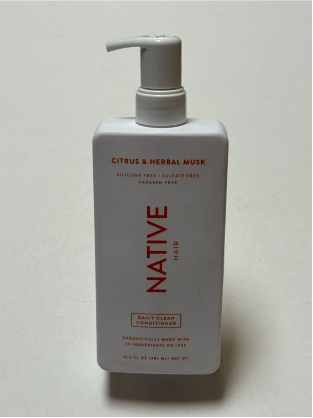 Native Citrus & Herbal Musk Daily Clean Conditioner 16.5oz NEW